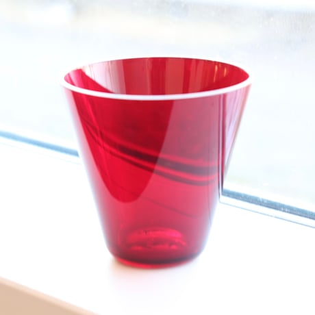 Nuutajarvi 2744 tumbler M  deep red