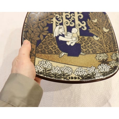 arabia kalevala 1993 wall plate