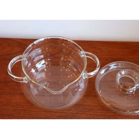 Boda Nova glass casserole with lid