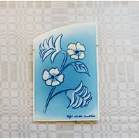 Arabia Helja Liukko Sundstrom wall plaque 'flowers'