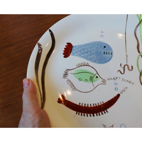 Stig Lindberg / Gustavsberg Löja plate II(2)