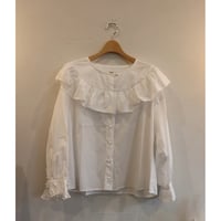 pot and tea frill blouse