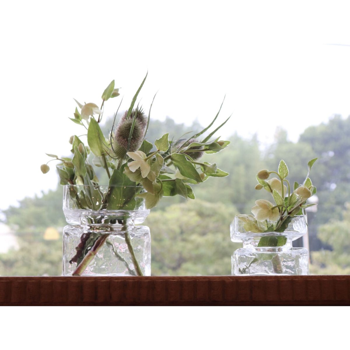 Riihimaen Lasi リーヒマエン　ラシ　フィンランド　PALA 花瓶 Riihimaen Lasi （リーヒマエンラシ） Pala （パラ）Blue grey