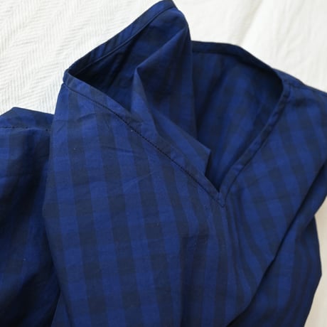 raha edodaki gingham check blouse