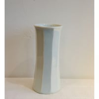 五十嵐元次　白磁　花器