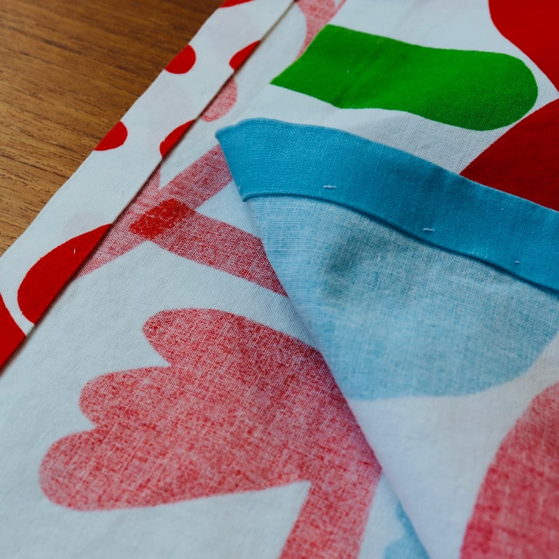 Vintage marimekko textile 'Kuja' | plum