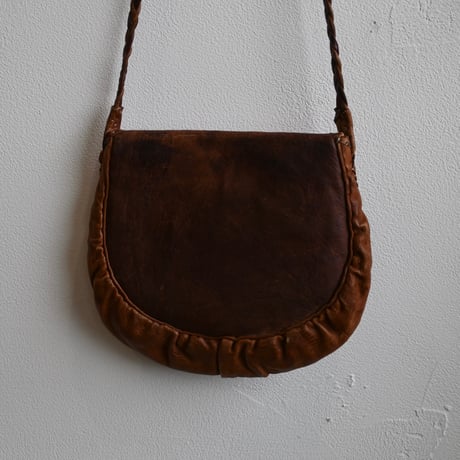 vintage saami shoulder bag with embroidery