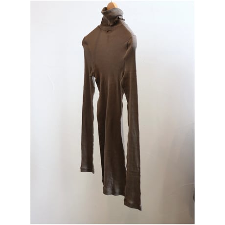 souple luz rib turtleneck long sleeve tee