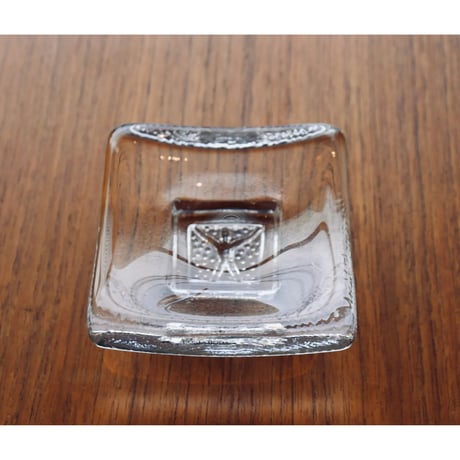 Bertil Vallien glass square tray