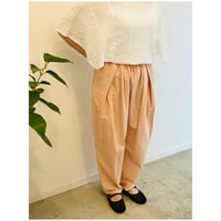 HAU  pants　'kapok'  pink