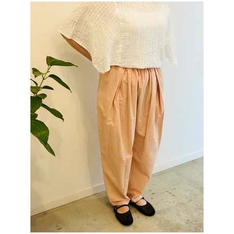HAU  pants　'kapok'  pink