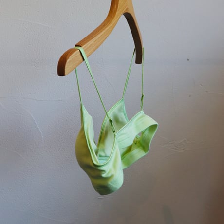 souple luz soft bra  lime (botanical dyed)