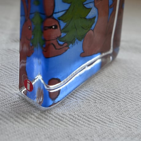 iittala Heljä Liukko-Sundström glassguard　’Onnenpojat’