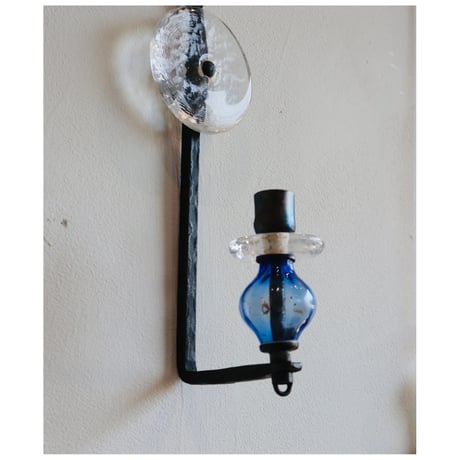 Erik Höglund wall hanging candle stand