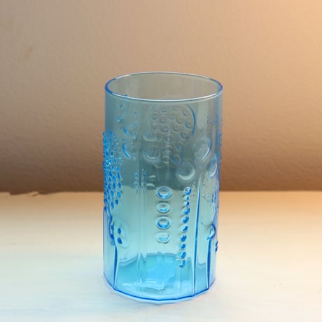 Nuutajarvi Flora tumbler turqoise