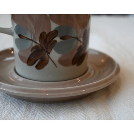 Arabia Koralli coffee c/s  ＋ dessert plate trio set A
