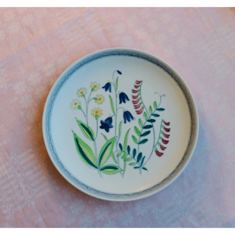 Rorstrand Lars Thoren 'Vilda Blommor' lunch plate B