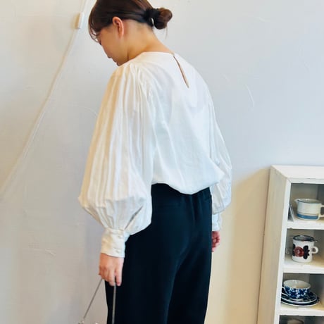 Hau  blouse  'plume'