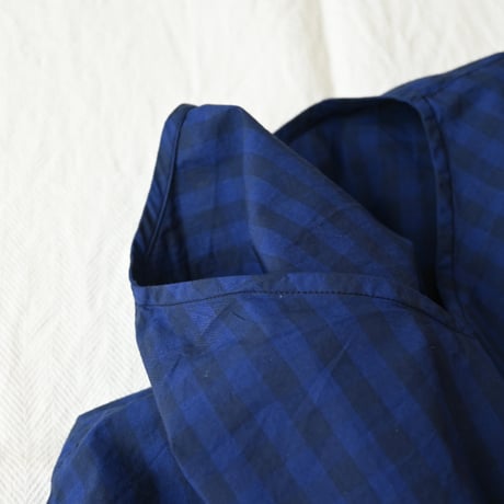 raha edodaki gingham check blouse