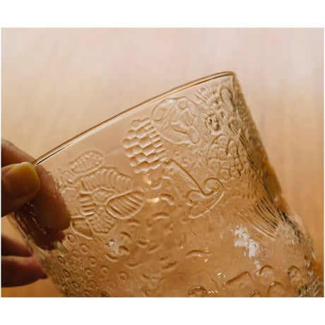 Nuutajarvi Fauna bowl  clear
