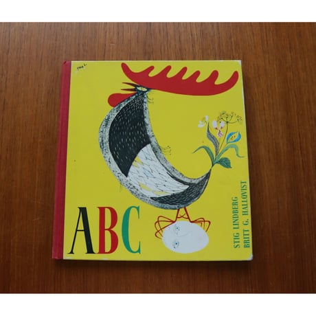 ABC 絵本 Britt G. Hallqvist Stig Lindberg Vintage Swedish Childrens Book - ABC - Stig Lindberg - Britt