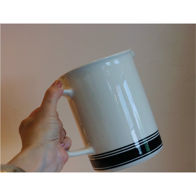 Arabia Faenza pitcher | plum