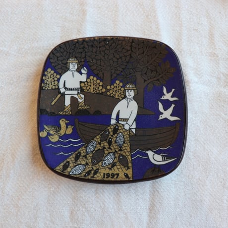 arabia kalevala(カレワラ）1997 annual wall plate