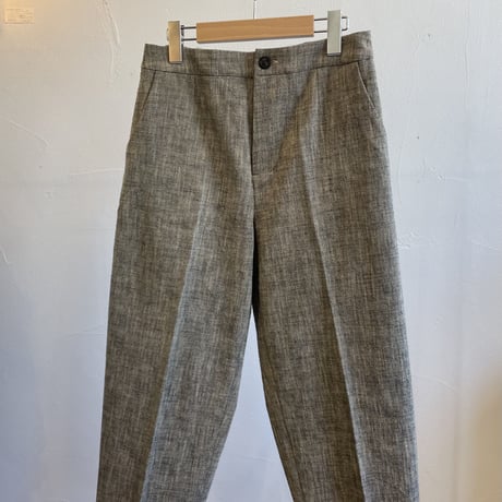miho umezawa cotton slab yarn straight pants