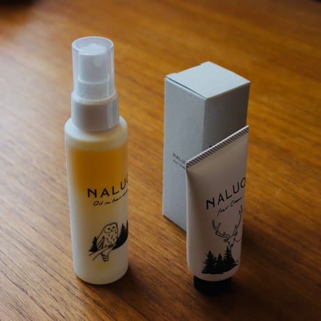 Naluq oil in hair mist