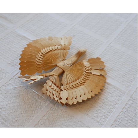 vintage finnish wooden bird