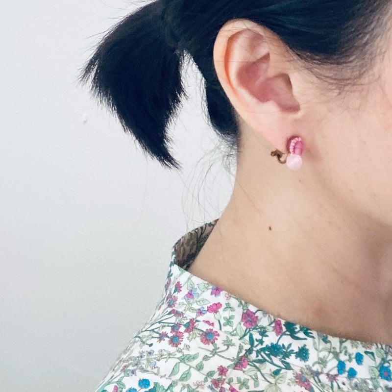 tamas ピアス　wear tamas blister pierce/ earrings | plum