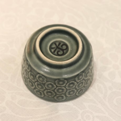 Quistgaard / Kronjyden azur  sugar pot