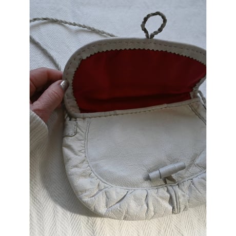 vintage saami shoulder bag with embroidery