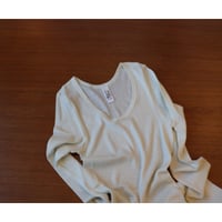 souple luz rib crewneck long sleeve tee