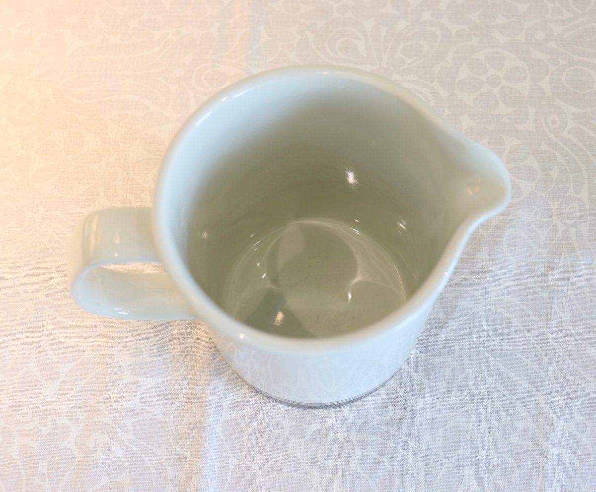 Arabia Faenza pitcher | plum