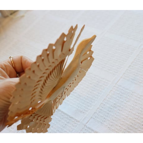 vintage finnish wooden bird