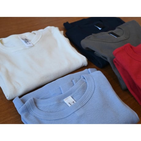 souple luz rib tight neck rib long sleeve tee