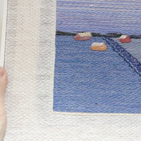 Helmi Vuorelma tapestry 'Maisema'(landscape)