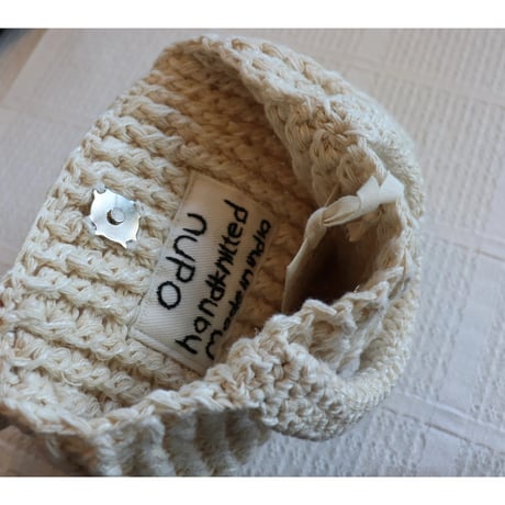odnu handknitted tote bag small