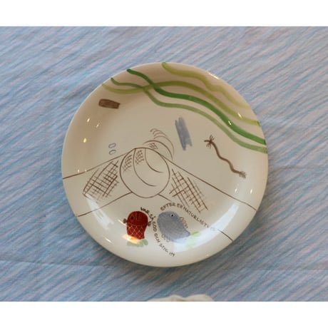 リンドベリ　ロイヤ　Loja プレート　I Lindberg Stig Lindberg（スティグ・リンドベリ）の Löjaシリーズ（1948年