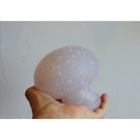 Kosta Boda glass objet mushroom