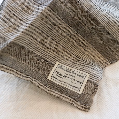 Tenjin linen kitchen towel 'gunnai-jima'