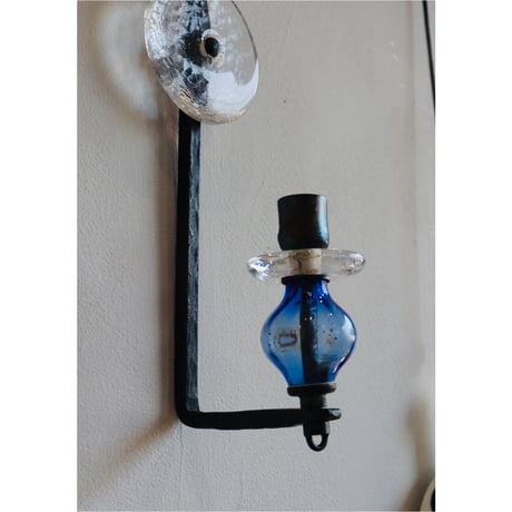 Erik Höglund wall hanging candle stand