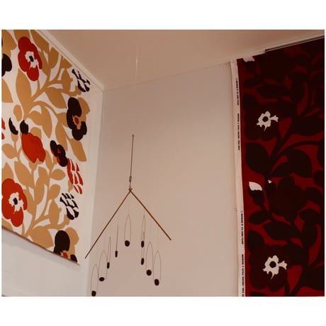 Marimikko 'green green' textile brown