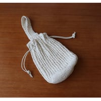 odnu handknitted 巾着bag