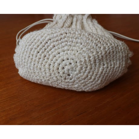 odnu handknitted 巾着bag