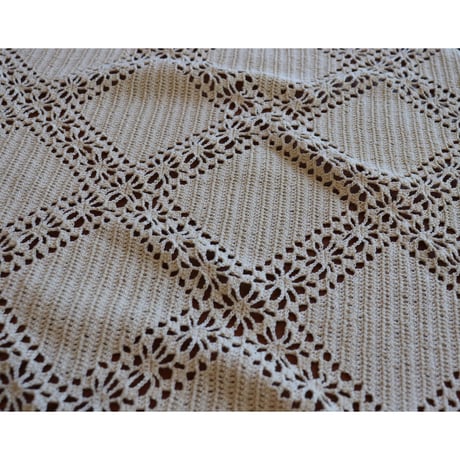 Vintage handcrochet square cloth