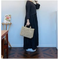 raha ramie gather one-piece