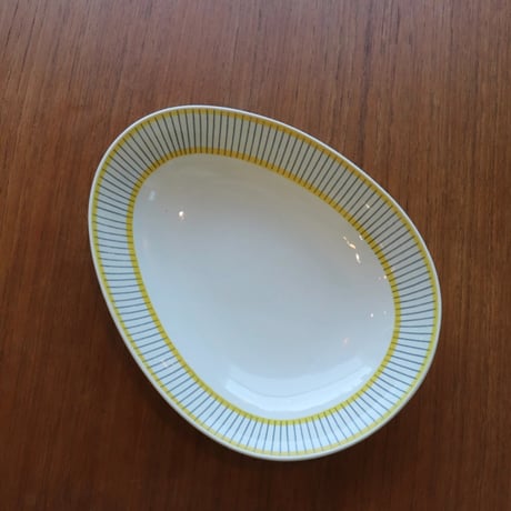 Gustavsberg pike oval bowl