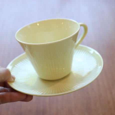 Rorstrand 'Kolorita linnea' tea cup&saucer A